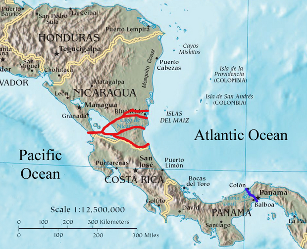 Nicaragua_canal_proposals_2013