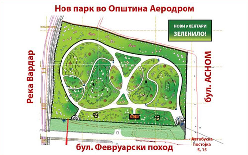 nov park vo aerodrom