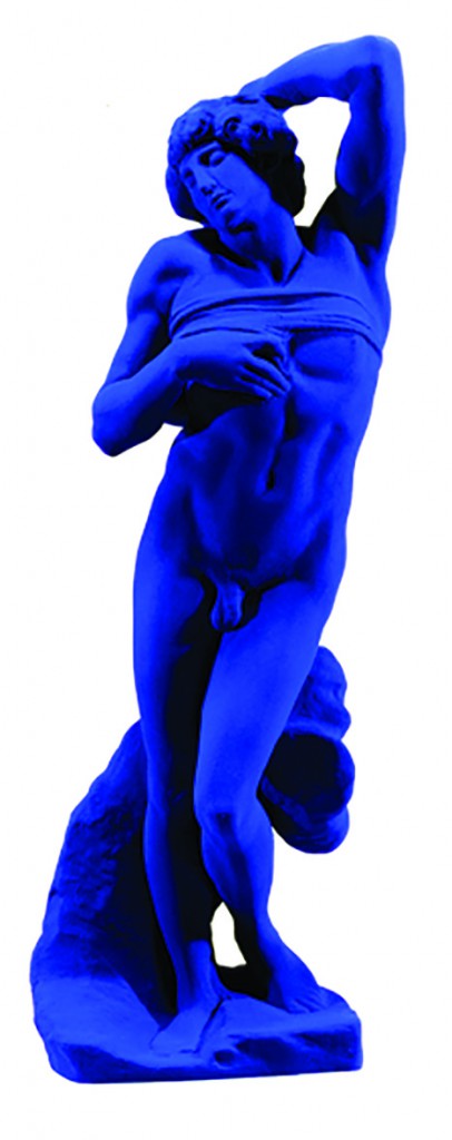 Yves Klein L’Esclave de Michel-Ange 1962