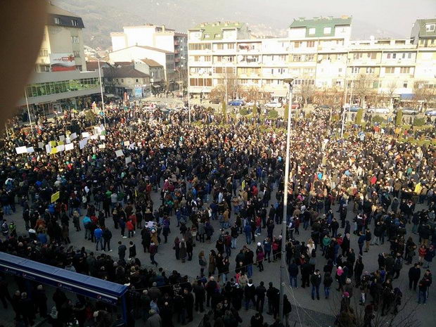 тетово протести