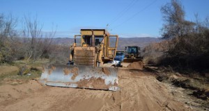 Почна конструкцијата на патот до штипското село Суво Грло