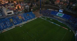 Новиот лик на стадионот Грбавица во Сараево