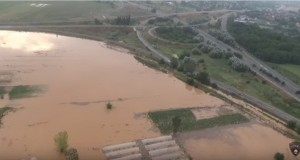 Симулација на поплава во Скопско