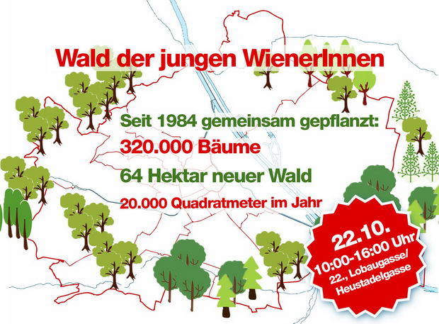 Sima: Aufforstungsaktion "Wald der jungen WienerInnen" ist eine Erfolgsgeschichte!