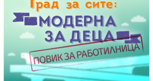 Уште два дена за пријавување на работилницата „Град за сите: Модерна за деца“.