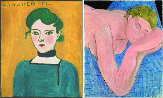 Left-Henri-Matisse-Marguerite-Right-Henri-Matisse-Dream