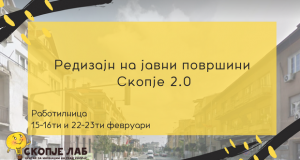 СкопјеЛаб, Редизајн на јавни површини во Скопје