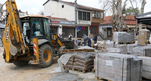 Градежни активности во Старата скопска чаршија