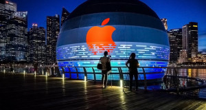 Нова Apple продавница во Сингапур