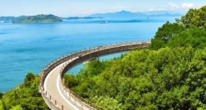 Велосипедска патека Shimanami Kaido во Јапонија