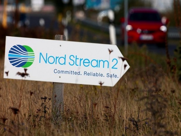 Nord Stream 2 land fall facility in Lubmin