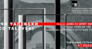 Утре мултимедијален изложбен проект на Иванчо Талевски, Пресек: Дама со девет камења во Чифте амам