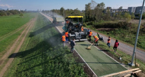 Загреб ја добива првата велосипедска патека покриена со еколошки асфалт